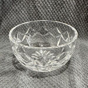 Waterford Crystal Clear Cut Glass Serving Bowl